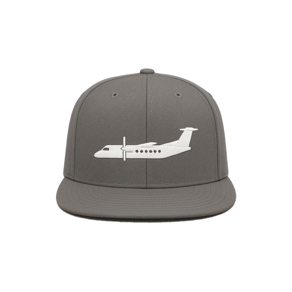 Cap „Turboprop Airplane“, Grau