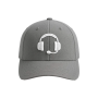 Probel Cap "Pilot Headset", Grau