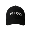 Cappellino Probel "Pilot", Nero con scritta curva