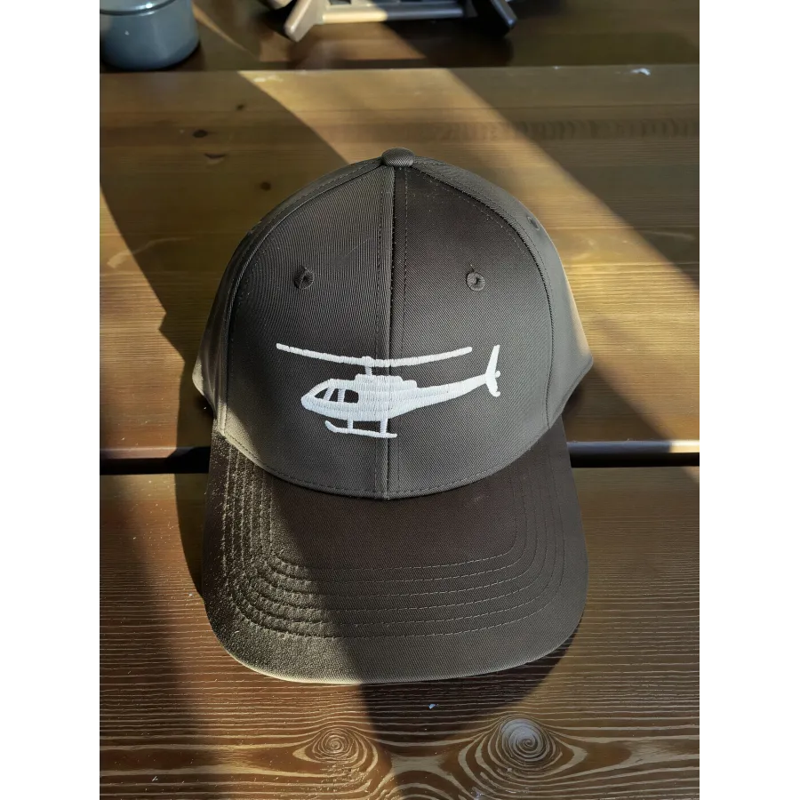 Cap „Helicopter“ – 6-Panel mit Stickerei