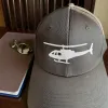 Classic Cap "Helicopter" – 6-Panel Basecap mit Stickerei