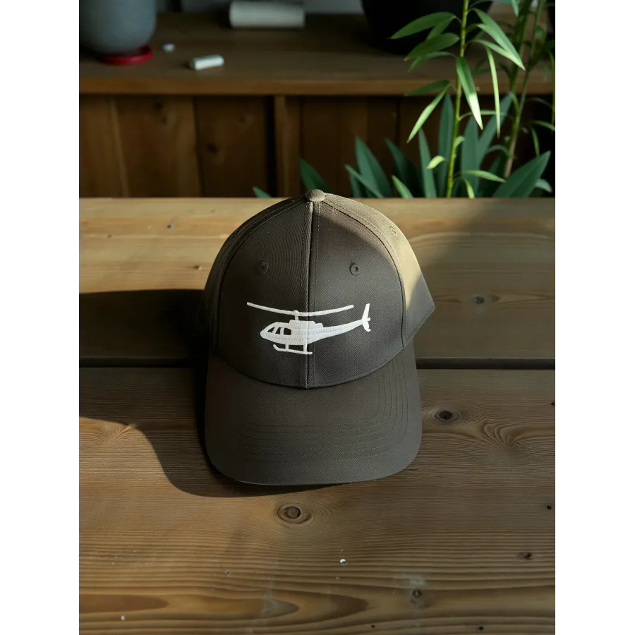 Cap „Helicopter“ – 6-Panel mit Stickerei