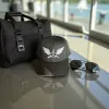 Klassische Cap "Wings & Propeller" Schwarz
