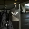 Klassische Cap "Wings & Propeller" Schwarz