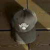 Klassische Cap "Aviation Skull" Schwarz