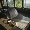 Klassische Cap "Aviation Emblem" Schwarz