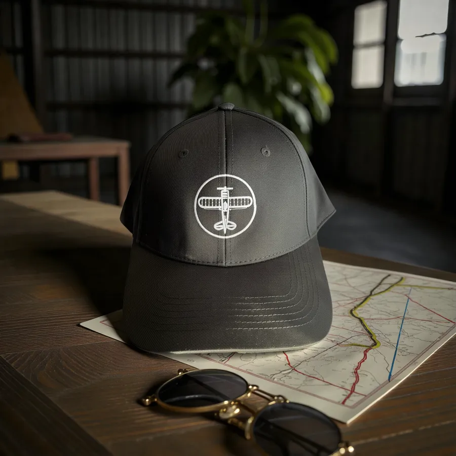 Cap „Aviation Emblem“, Schwarz