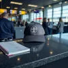 Klassische Cap "Aviation Emblem" Schwarz