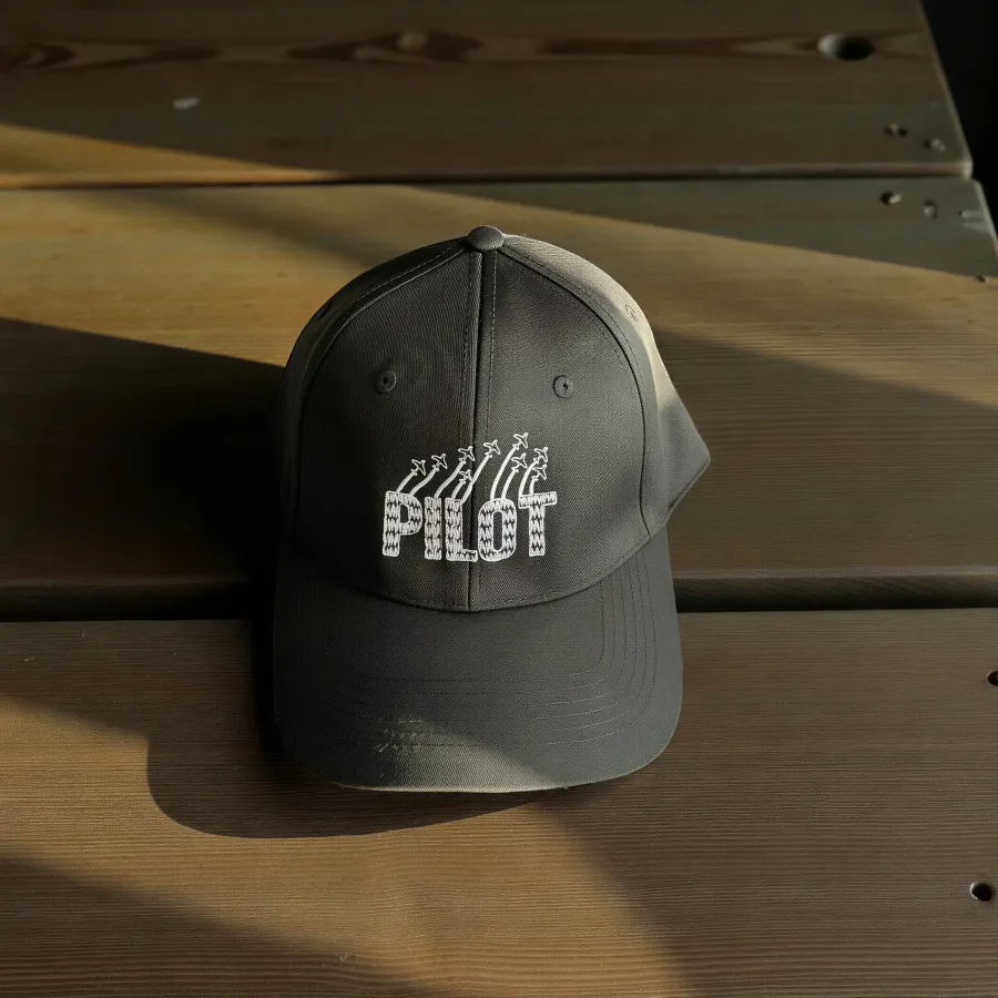 Cap „PILOT“, Schwarz
