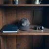 Klassische Cap "PILOT" Schwarz