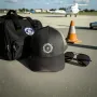 Klassische Cap "Aviation Crest" Schwarz
