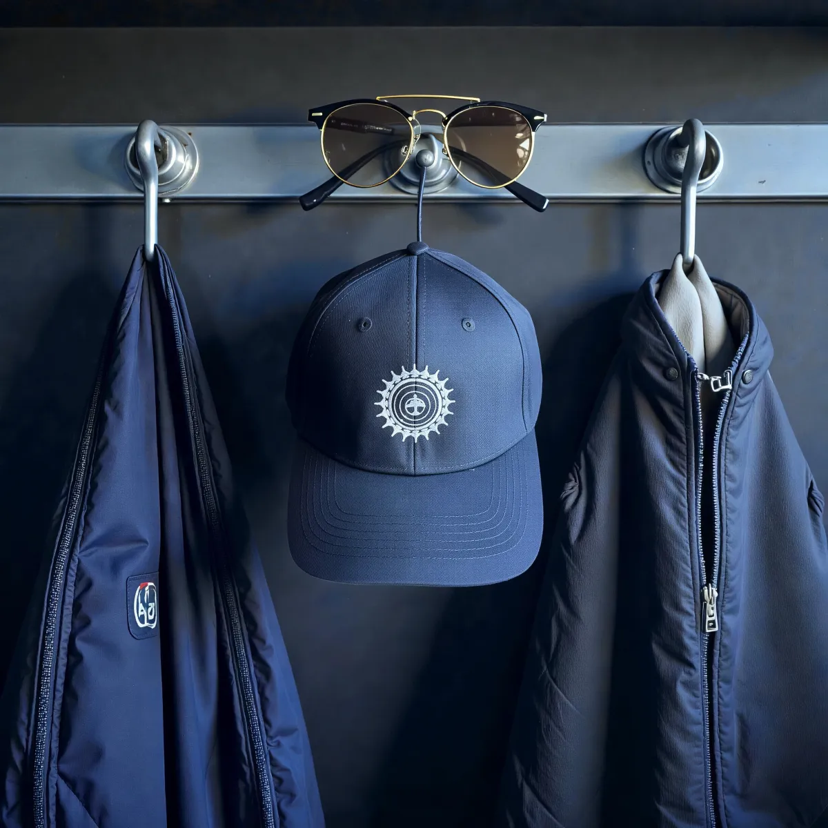 Klassische Cap "Aviation Crest" Blau