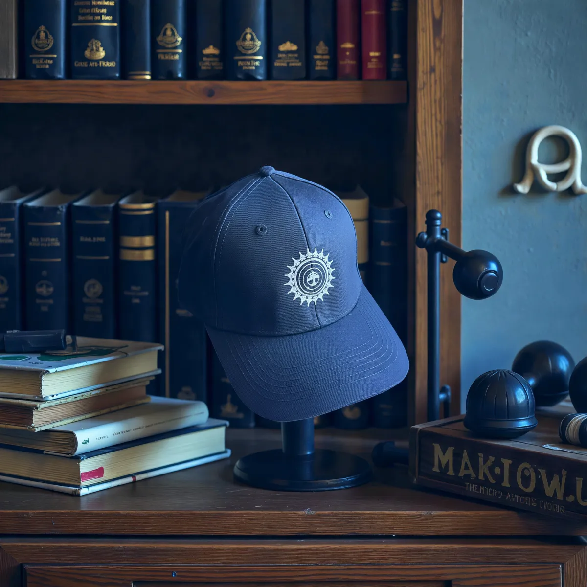Klassische Cap "Aviation Crest" Blau