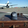 Klassische Cap "PILOT Wings" Schwarz