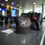 Classic "Aviation Lines" Cap Black