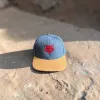 Klassische Cap "Aviation Lines" Schwarz