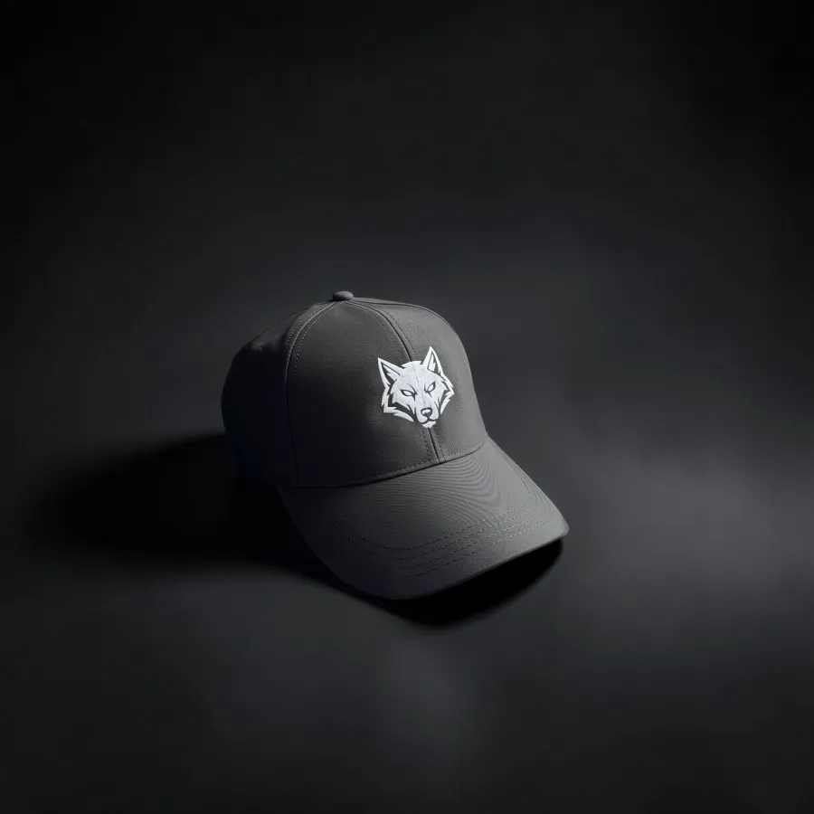 Wasserabweisende Cap „Wolf Icon“, Oliv