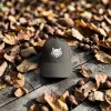 Water Resistant Cap "Wolf Icon" Oliv