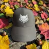 Water Resistant Cap "Wolf Icon" Oliv