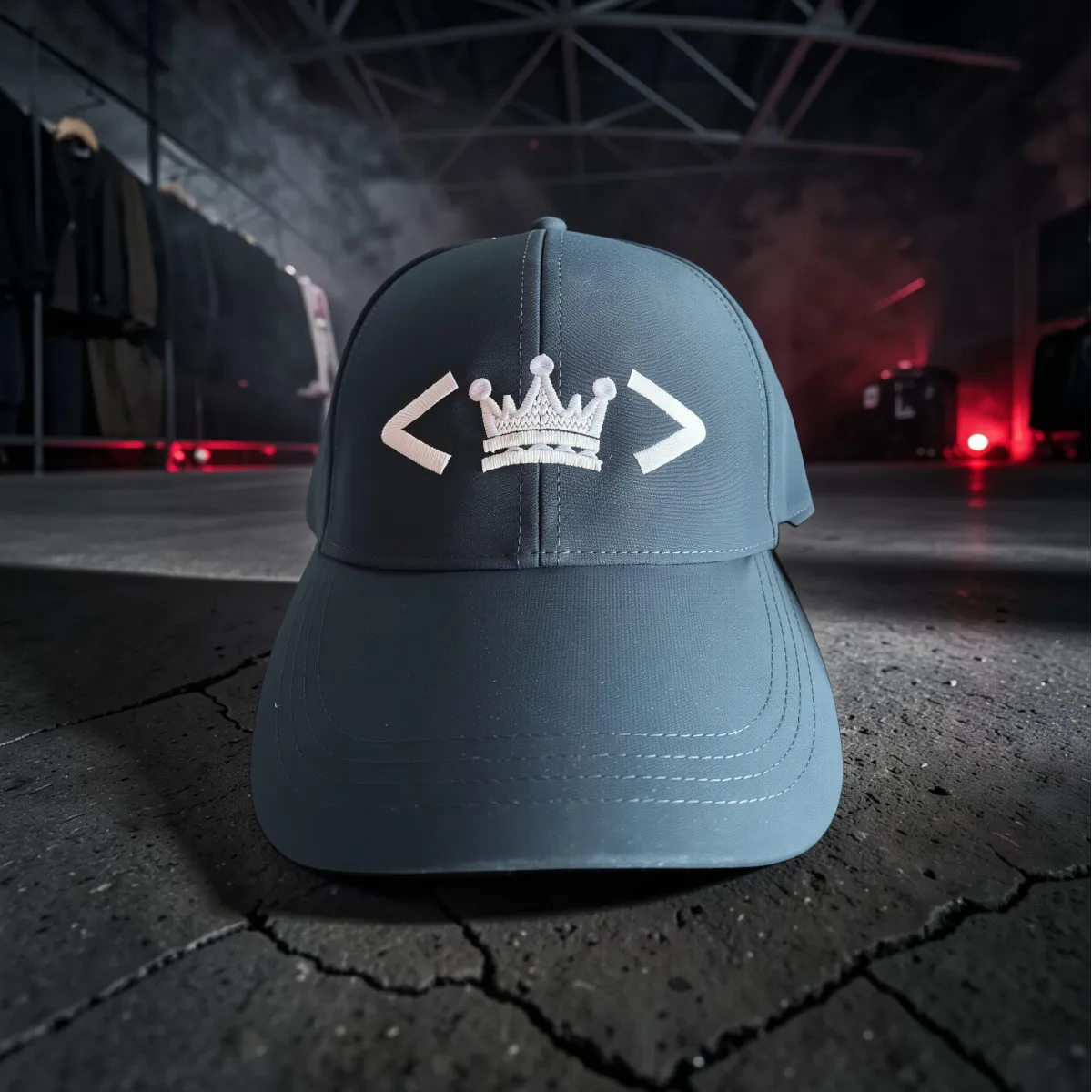 Klassische Cap "Code Crown" Blau