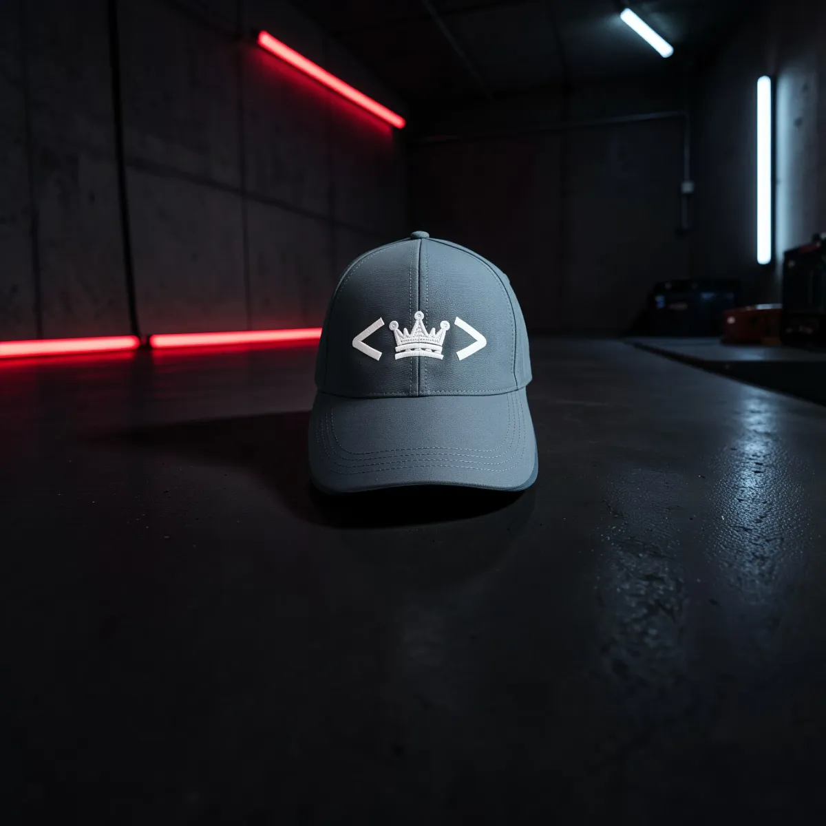 Klassische Cap "Code Crown" Blau