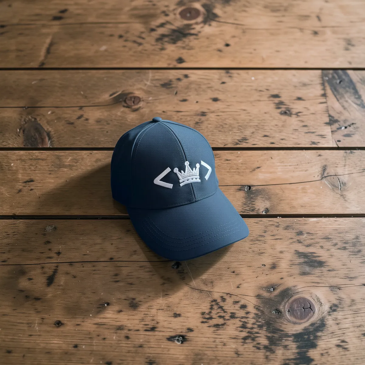 Klassische Cap "Code Crown" Blau