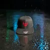 Cappellino snapback classico "Red Skull" Nero