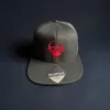 Cappellino snapback classico "Red Skull" Nero
