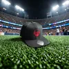 Cappellino snapback classico "Red Skull" Nero