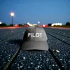 Klassische Cap "PILOT" Schwarz