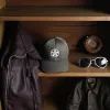 Klassische Cap "Rotor Emblem" Schwarz