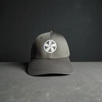 Klassische Cap "Rotor Emblem" Schwarz