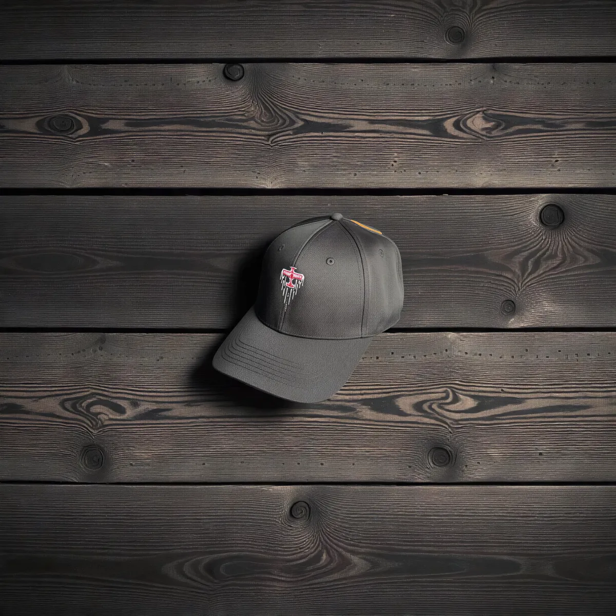 Casquette classique "Red Biplane" Noire