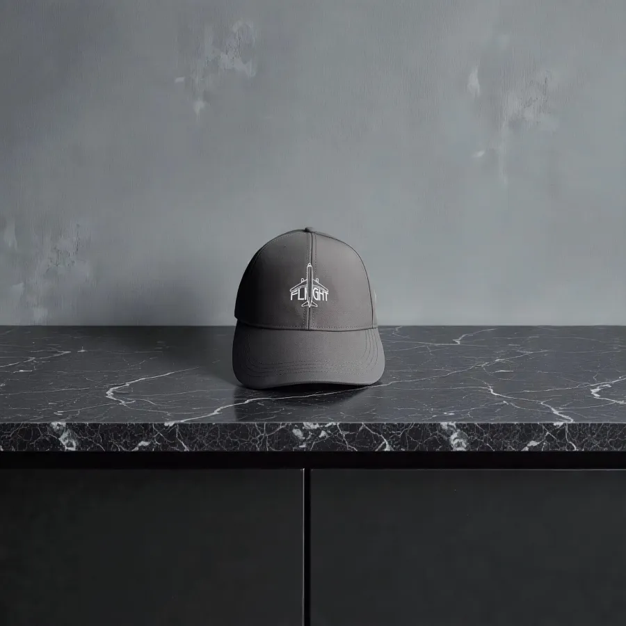 Cap „Jet Line“, Schwarz