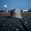 Klassische Cap "Jet Line" Schwarz