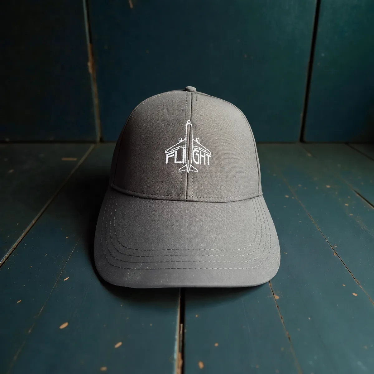Klassische Cap "Jet Line" Schwarz
