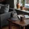 Klassische Cap "Jet Line" Schwarz