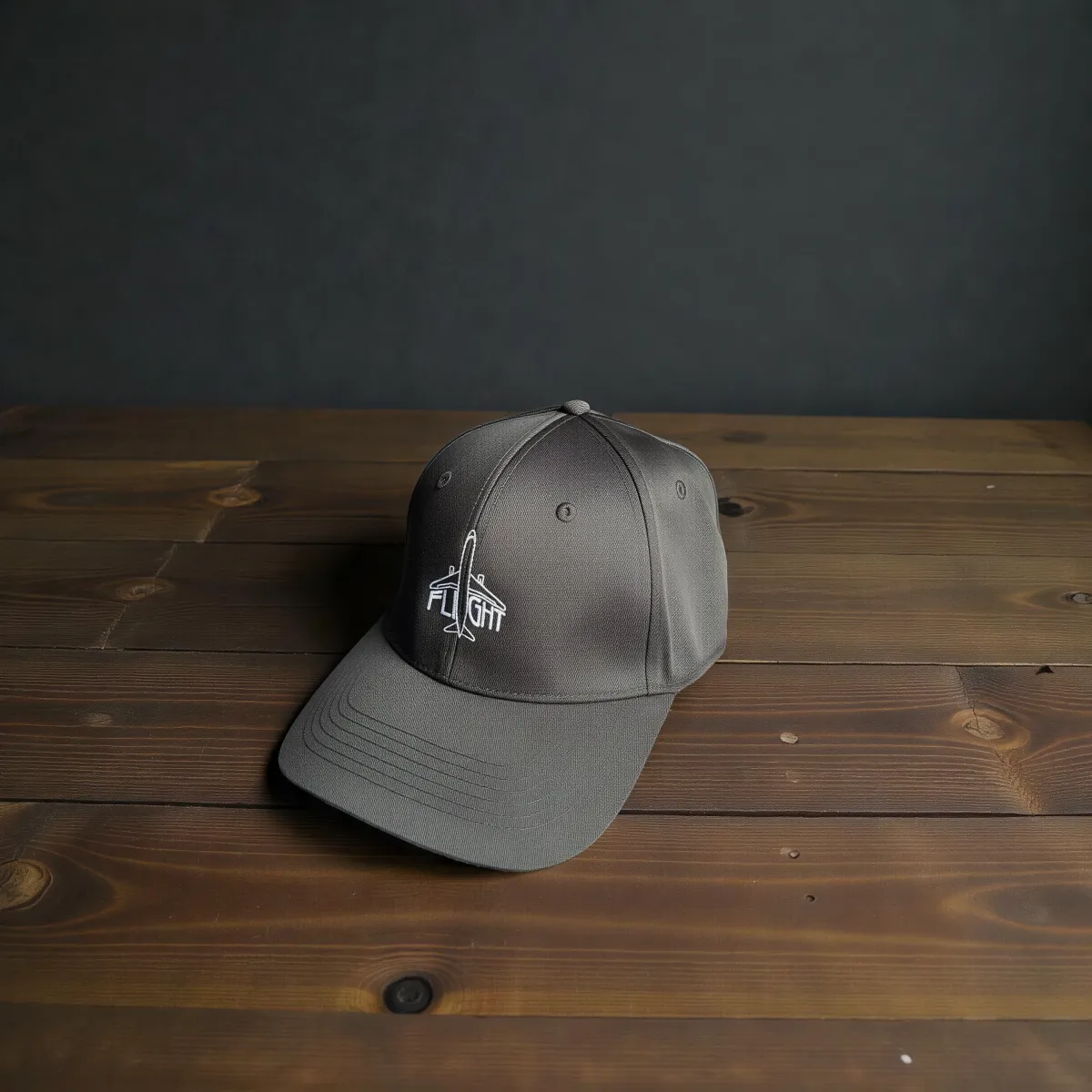 Klassische Cap "Jet Line" Schwarz