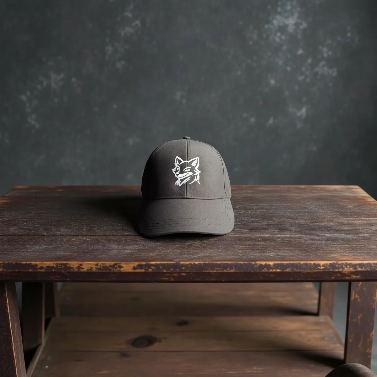 Cappellino classico "Fox Outline" Nero