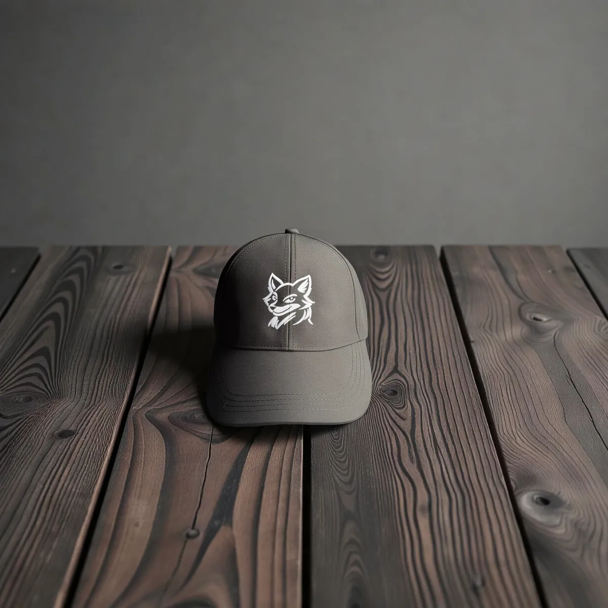 Cappellino classico "Fox Outline" Nero