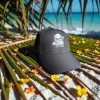 Klassische Cap "Official Skull" Schwarz