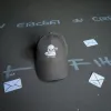 Klassische Cap "Official Skull" Schwarz