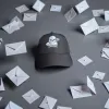 Klassische Cap "Official Skull" Schwarz