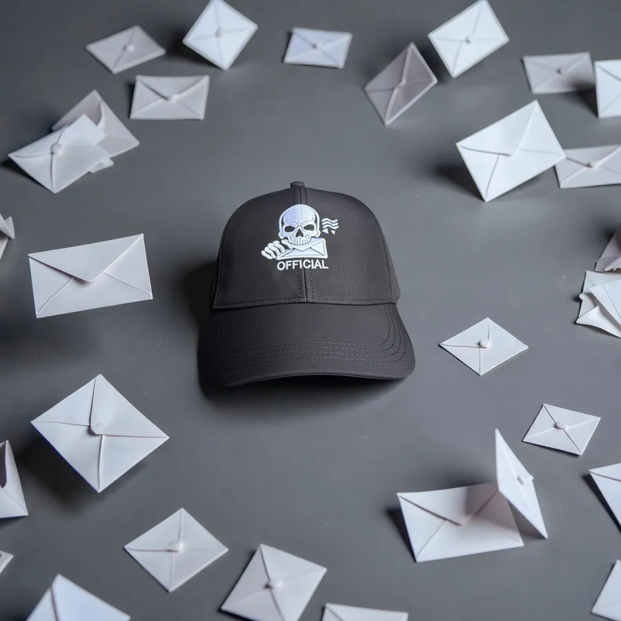 Cap „Official Skull“, Schwarz