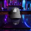 Klassische Cap "Official Skull" Schwarz