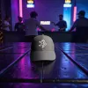 Klassische Cap "Dancing Wolf" Schwarz