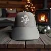 Klassische Cap "Dancing Wolf" Schwarz