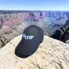 Klassische Cap "Pilot Wings" Schwarz-Weiß