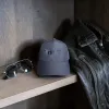 Klasik Şapka "Pilot Wings" Siyah Siyah Nakışlı