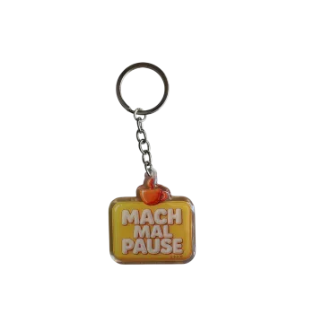 Acryl-Schlüsselanhänger "Mach mal Pause"